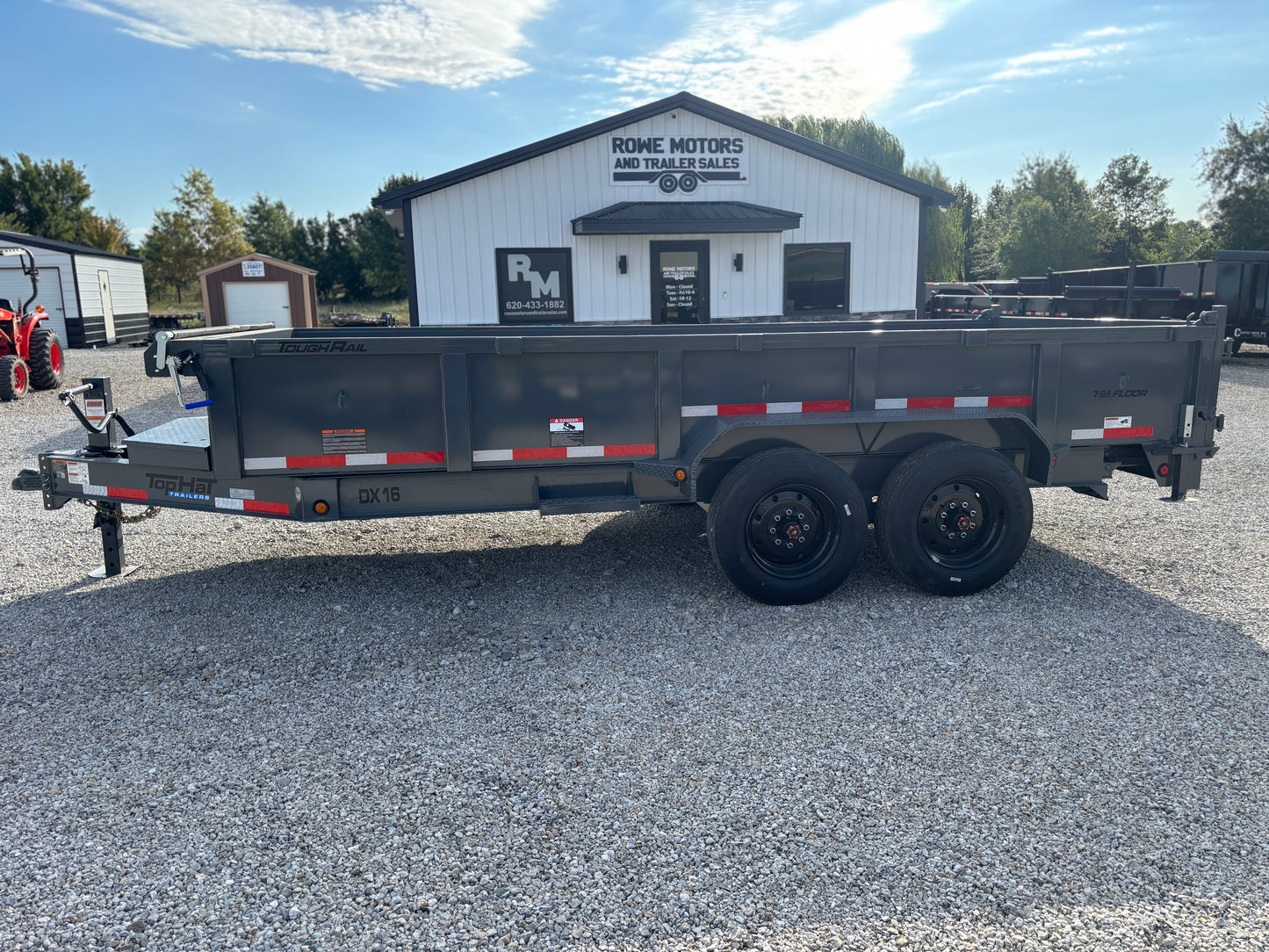2026 Top Hat 16' 16K Dump Trailer