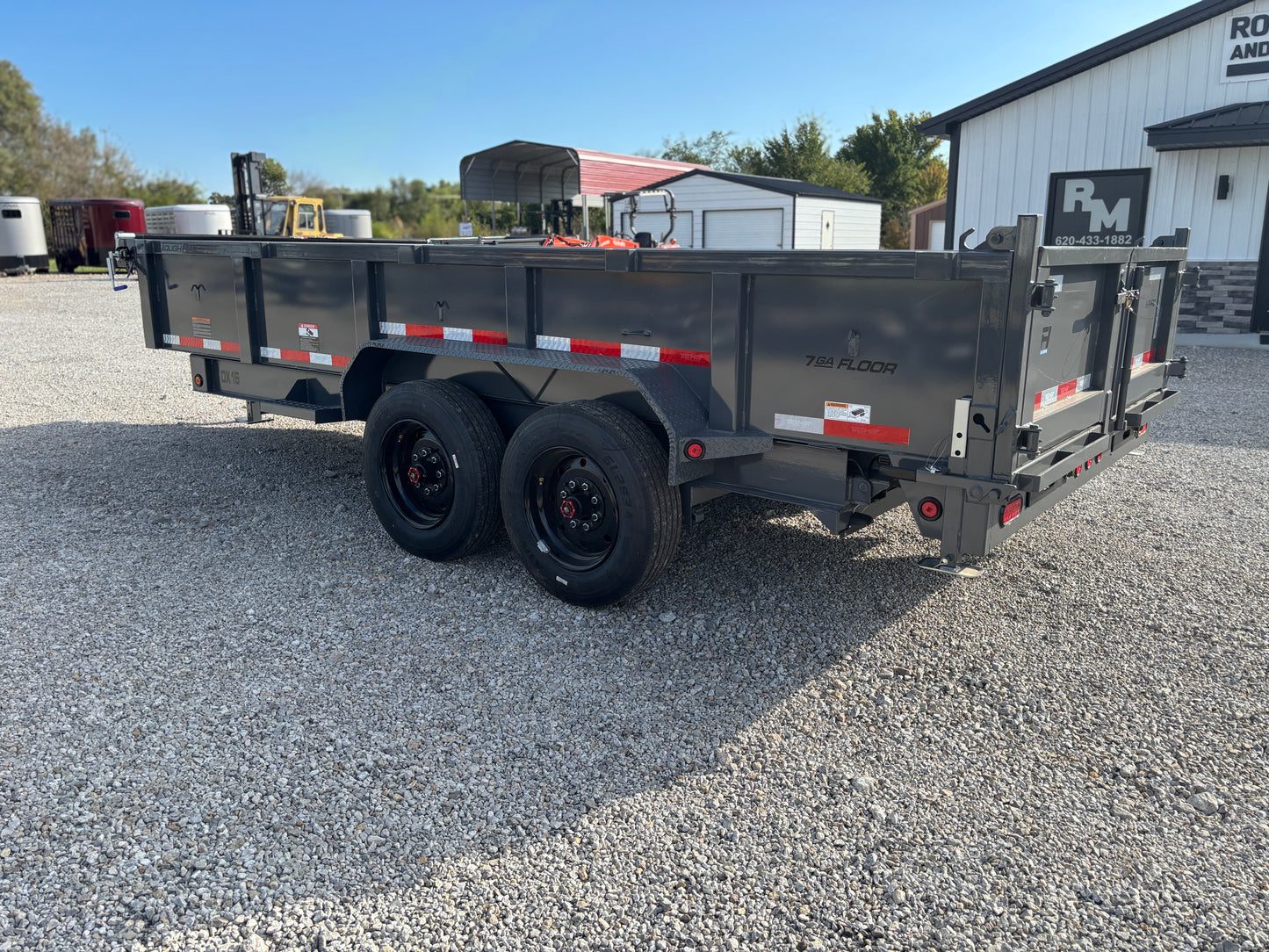 2026 Top Hat 16' 16K Dump Trailer