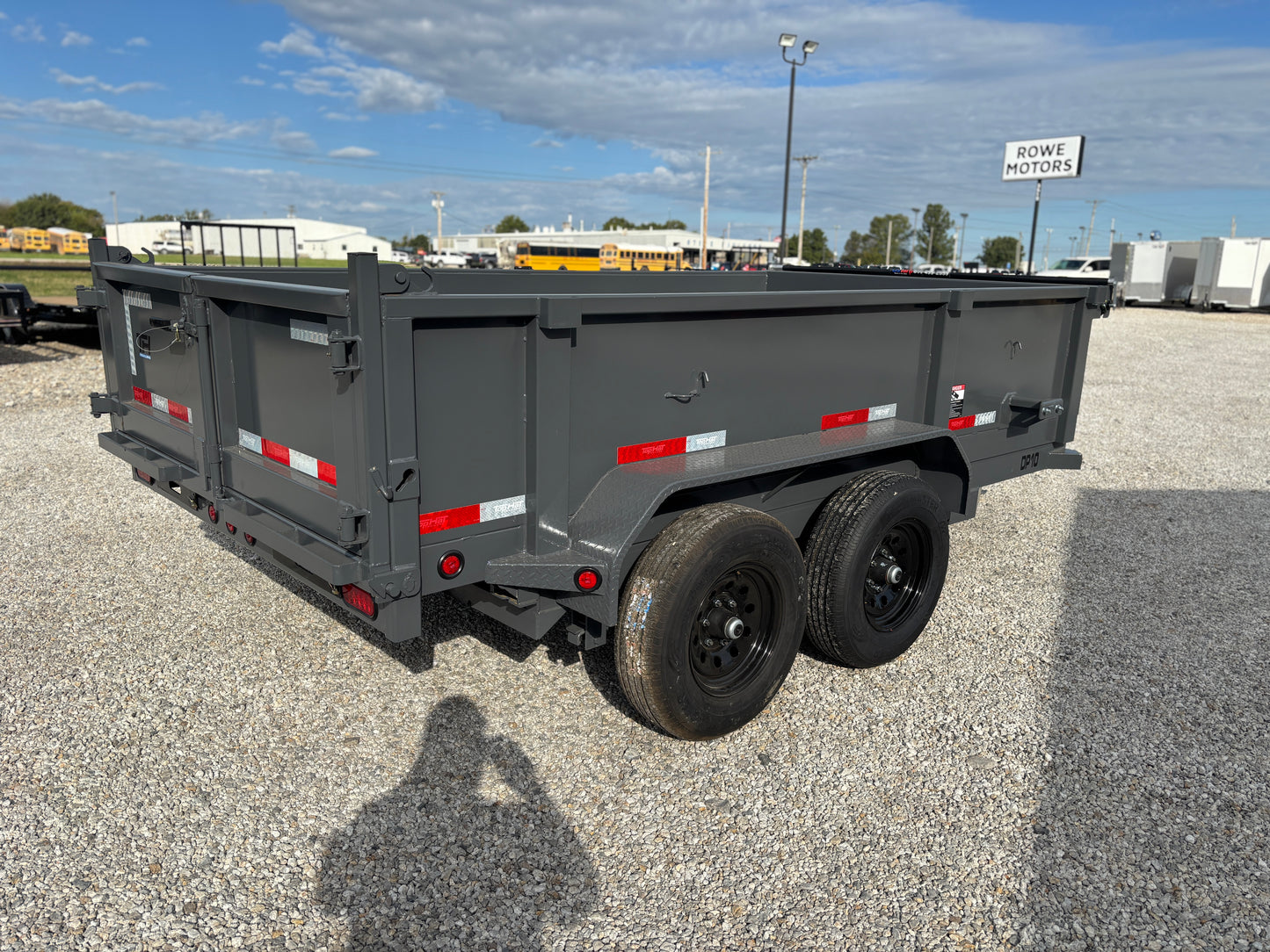2026 Top Hat 12' 10K Dump Trailer
