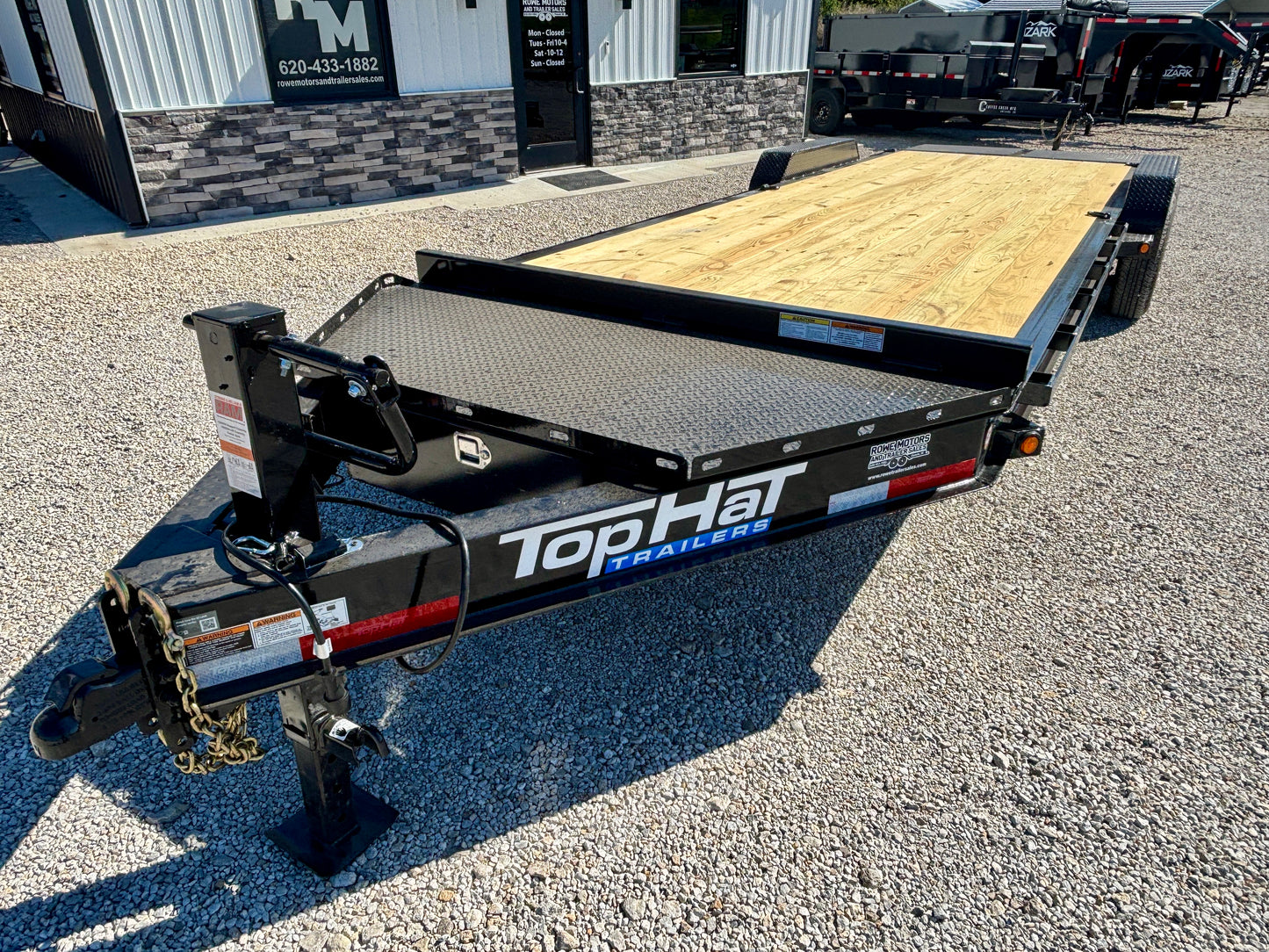 2026 Top Hat 24' 14K I Beam Equipment Trailer