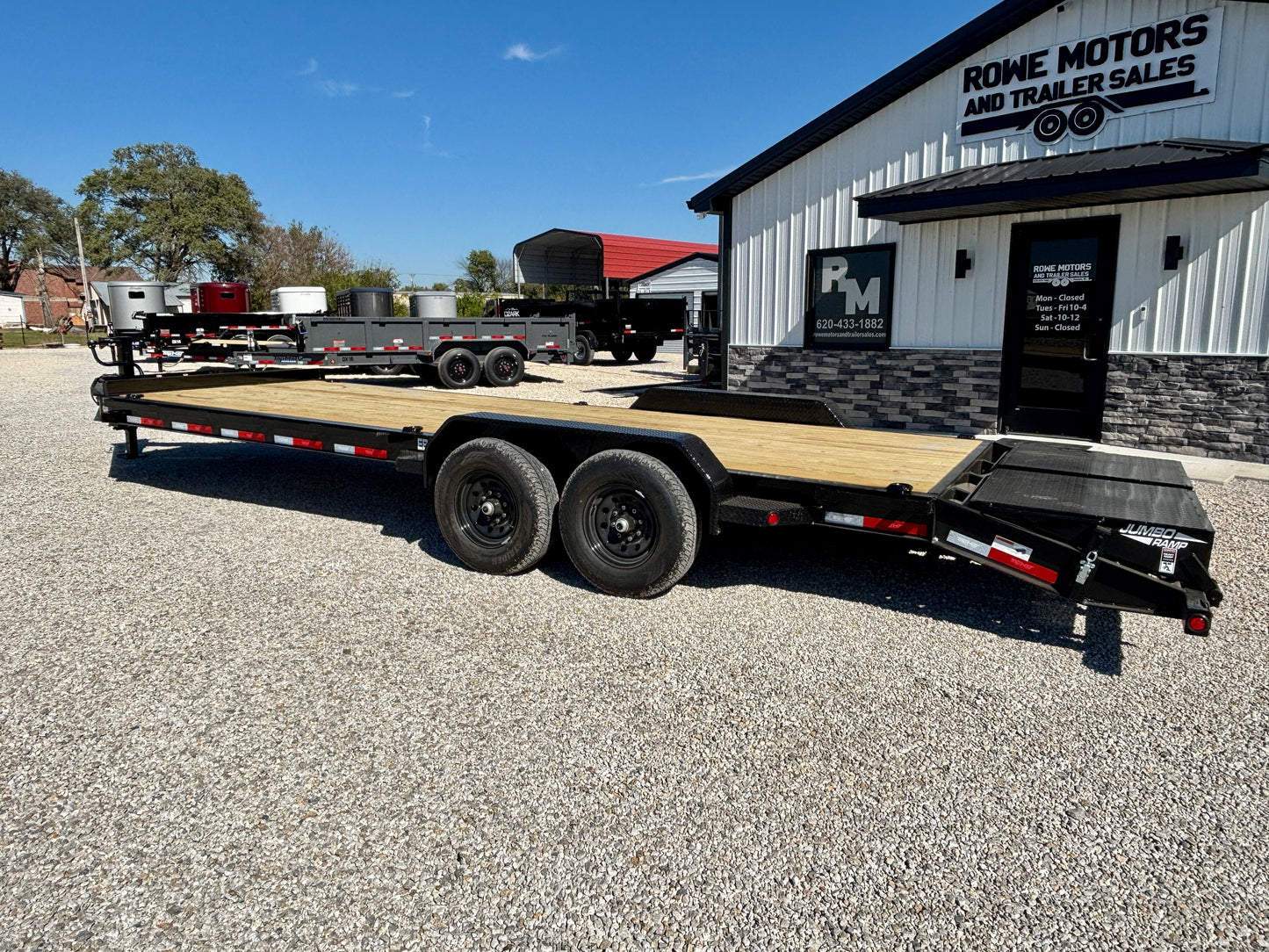 2026 Top Hat 24' 14K I Beam Equipment Trailer