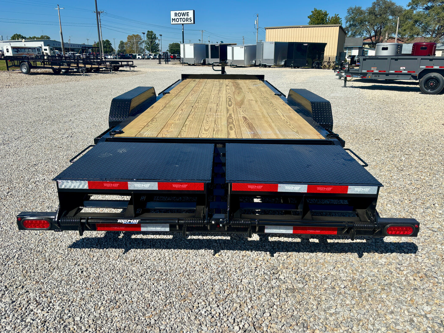 2026 Top Hat 24' 14K I Beam Equipment Trailer