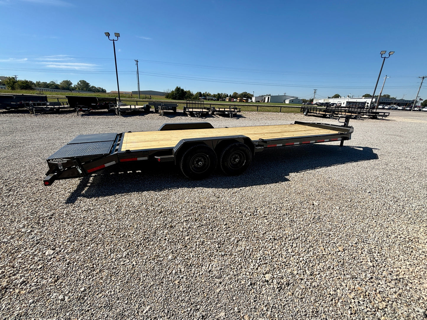 2026 Top Hat 24' 14K I Beam Equipment Trailer
