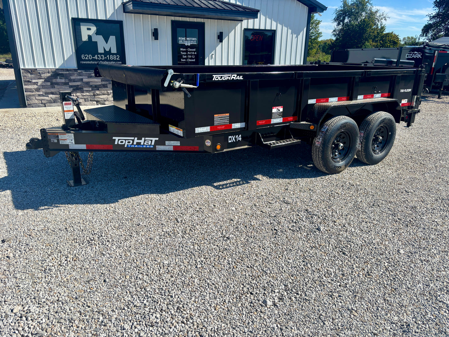 2026 Top Hat 14' 14K Dump Trailer