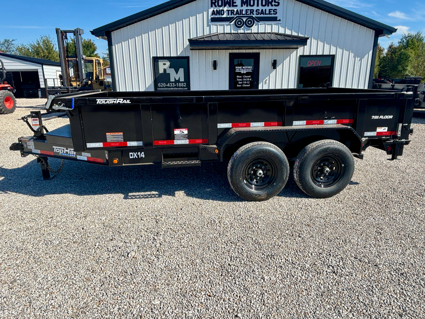 2026 Top Hat 14' 14K Dump Trailer