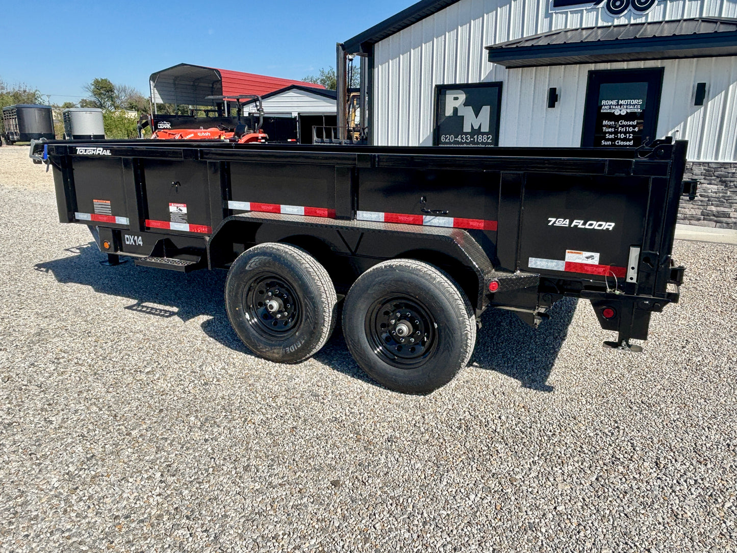 2026 Top Hat 14' 14K Dump Trailer