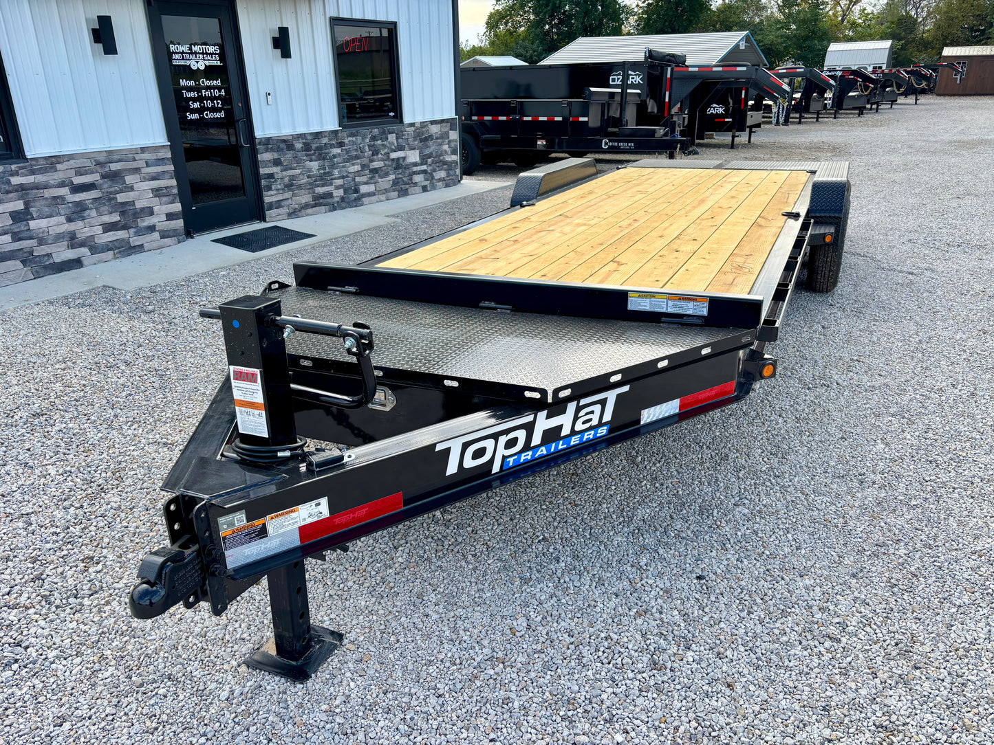 2026 Top Hat 22' 14K I Beam Equipment Trailer