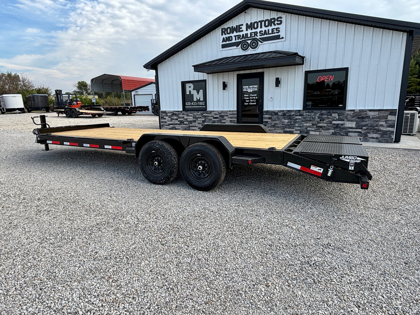 2026 Top Hat 22' 14K I Beam Equipment Trailer