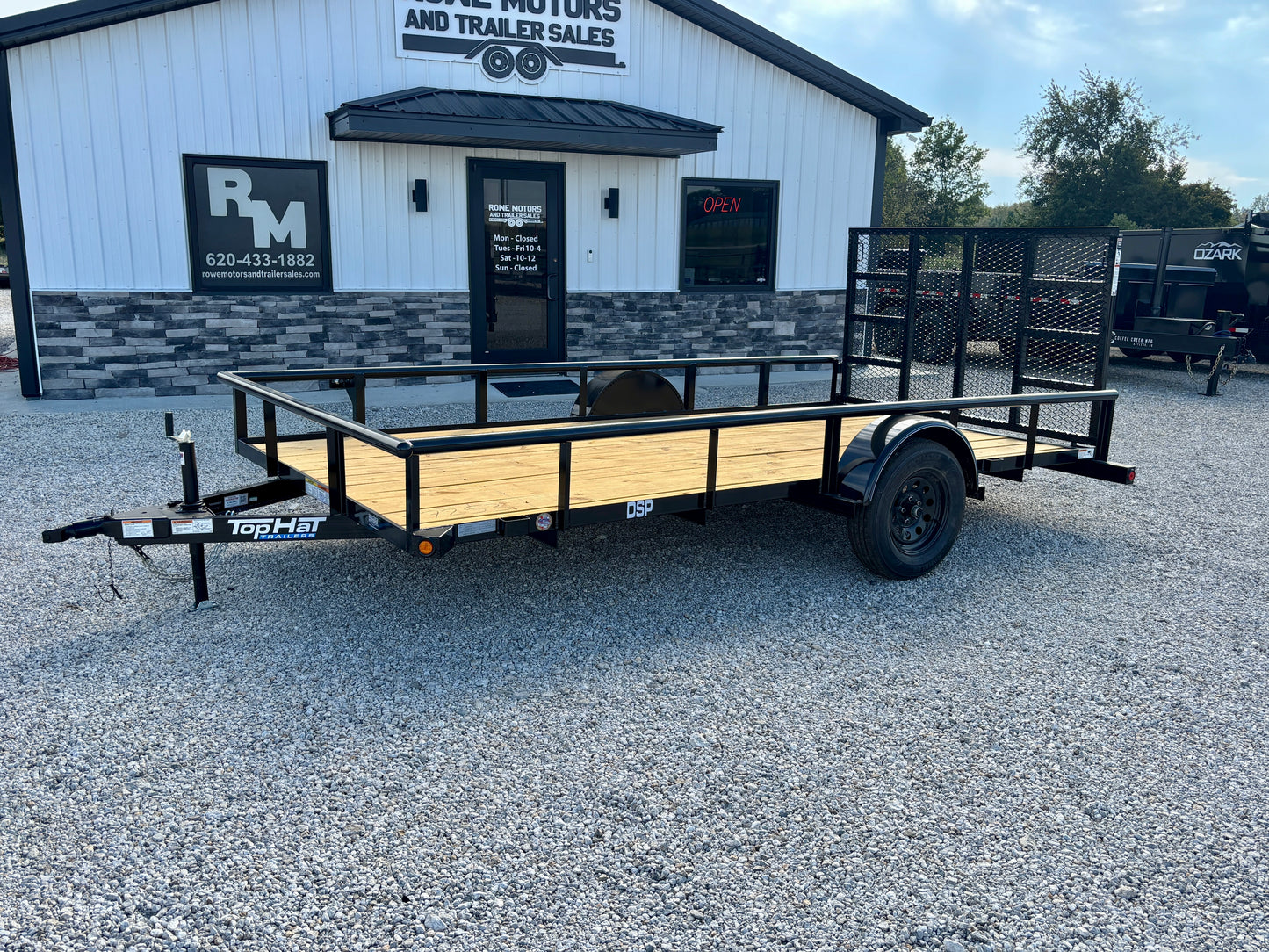 2026 Top Hat 83" x 14' Utility Trailer