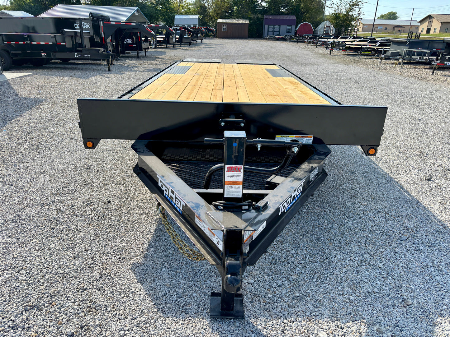 2026 Top Hat 24' 14K Bumper Pull Deck Over Trailer