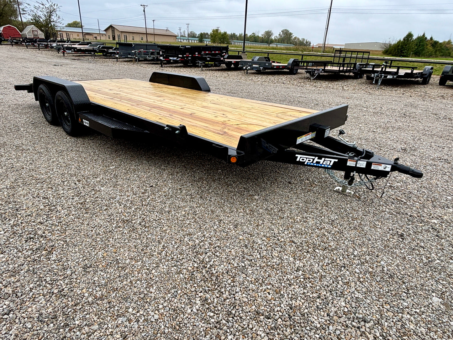 2026 Top Hat 20' 7K Deluxe Car Hauler Trailer