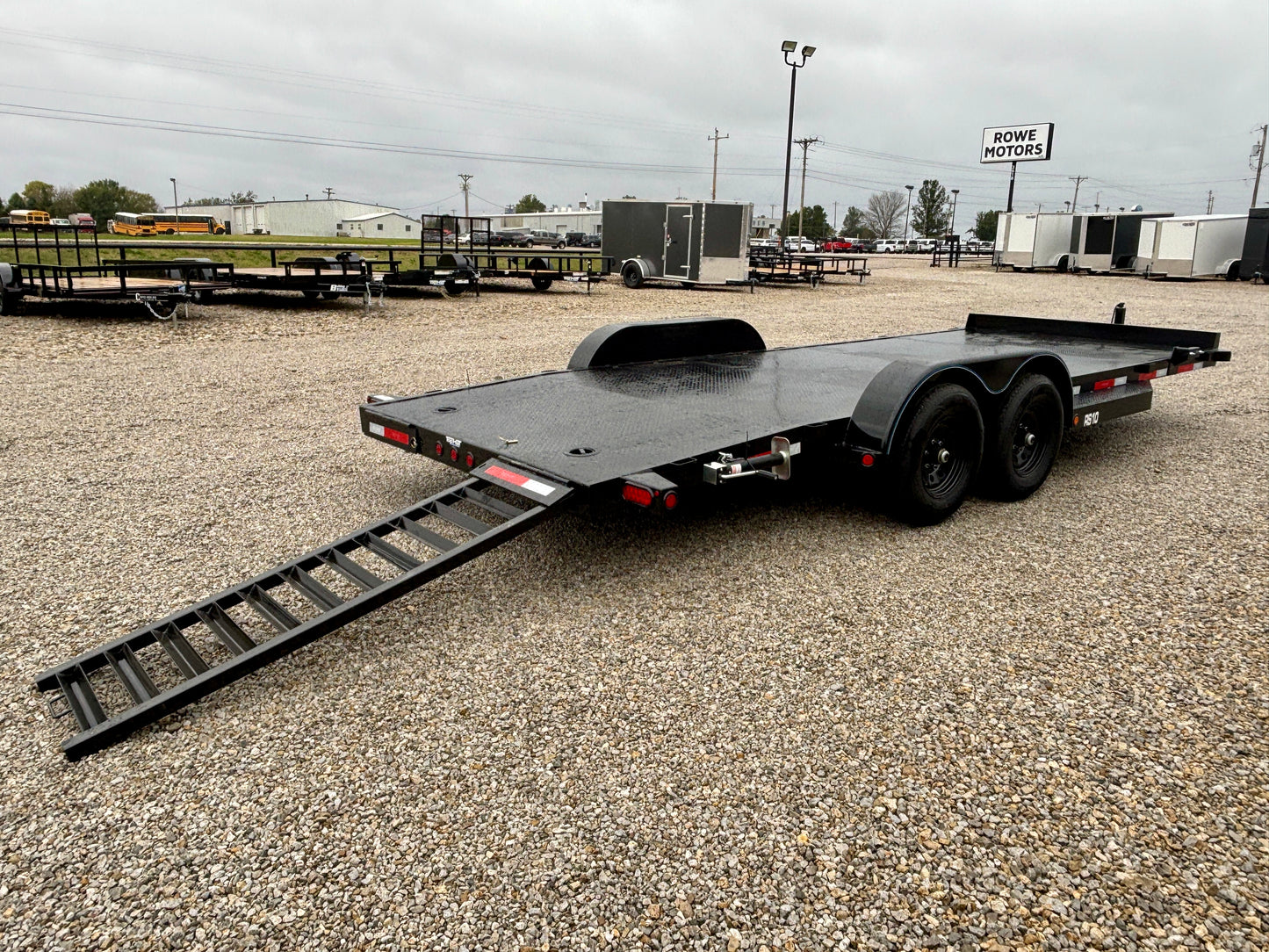 2026 Top Hat 20' 10K Rally Steel Deck Car Hauler Trailer