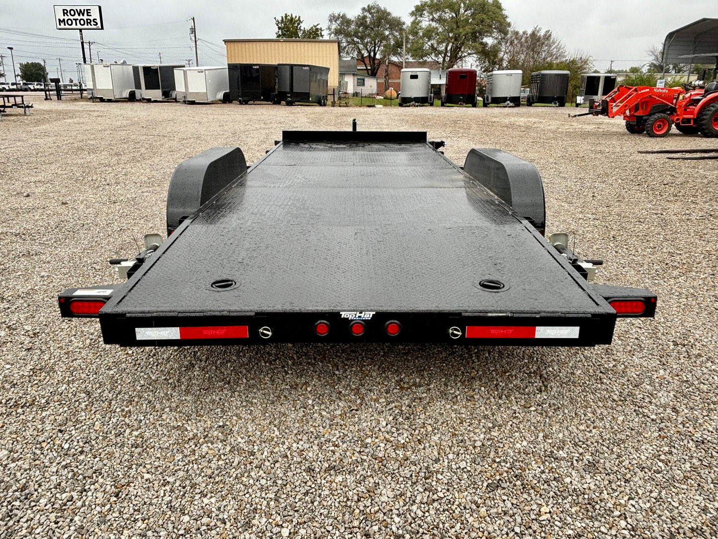 2026 Top Hat 20' 10K Rally Steel Deck Car Hauler Trailer