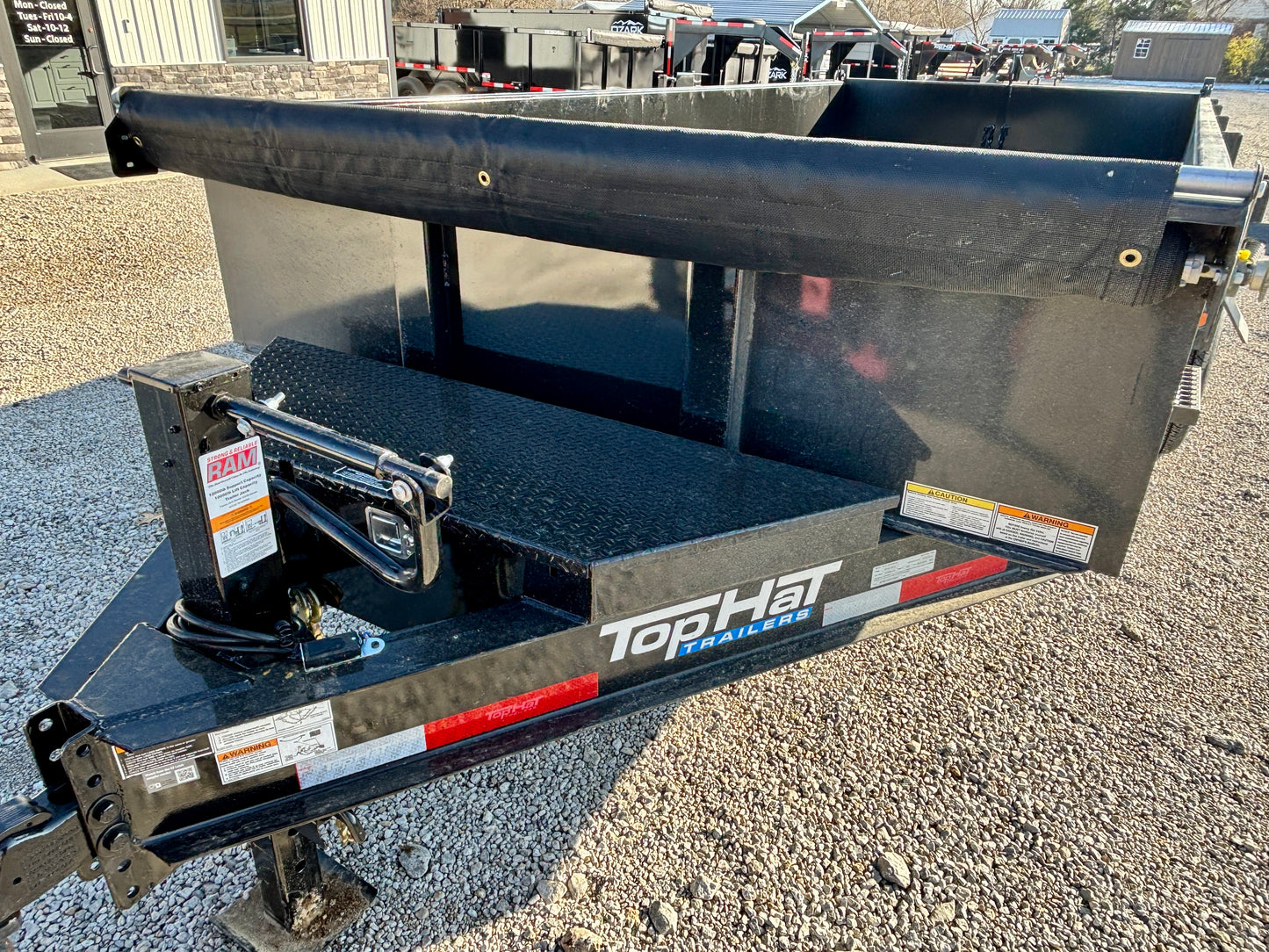 2026 Top Hat 16' 14K Dump Trailer