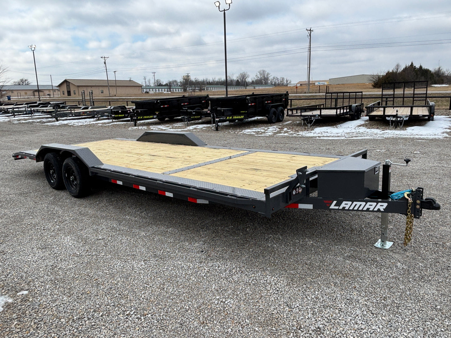 2026 Lamar 102" x 24' 10K Buggy Hauler Car Trailer