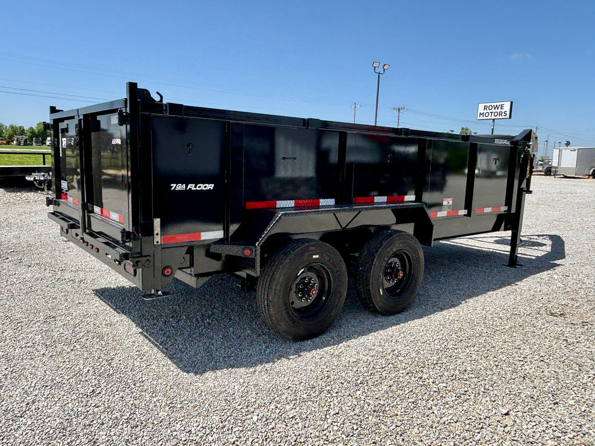 2026 Top Hat 16' 20K Gooseneck Dump Trailer