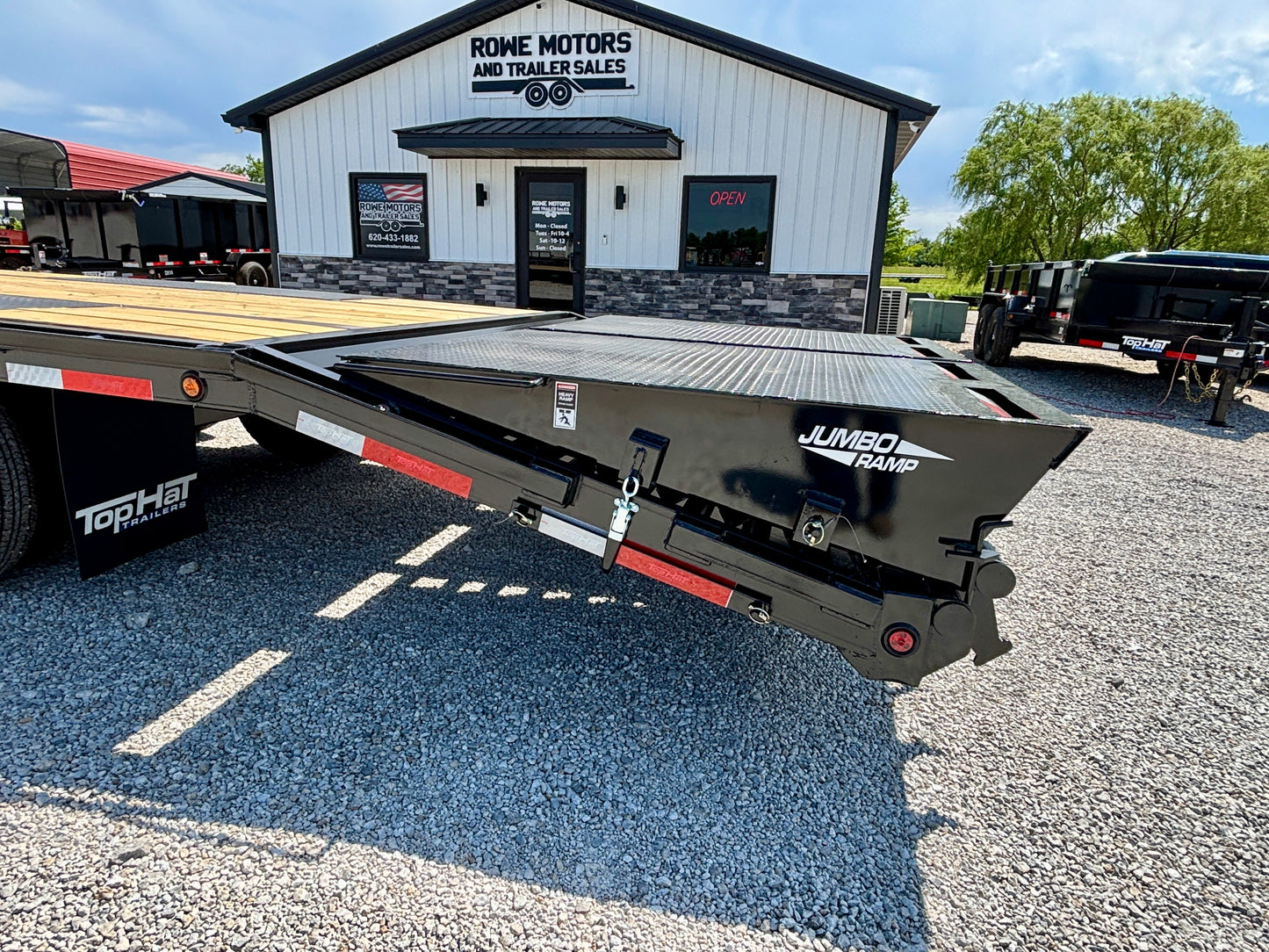 2026 Top Hat 30' 24K Gooseneck Flatbed Trailer