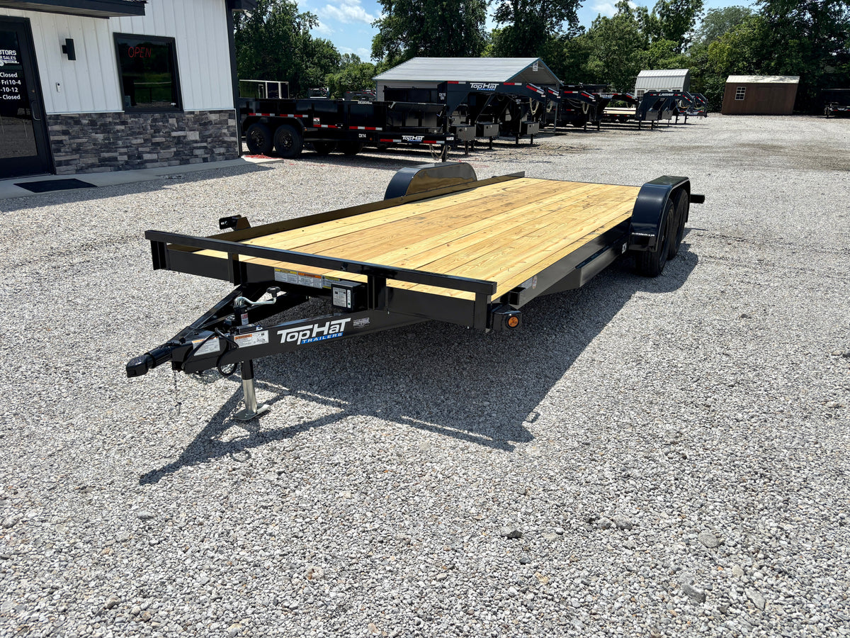 2026 Top Hat 20' 7K Basic SXS Hauler / Car Trailer