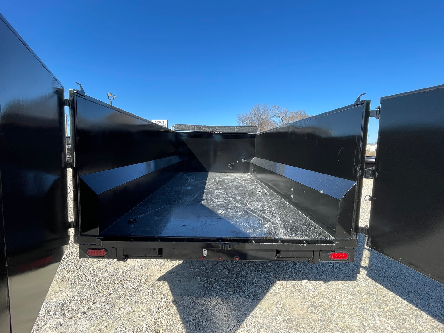 2025 Ozark 16' 16K Gooseneck Telescopic Dump Trailer with 4' Sides