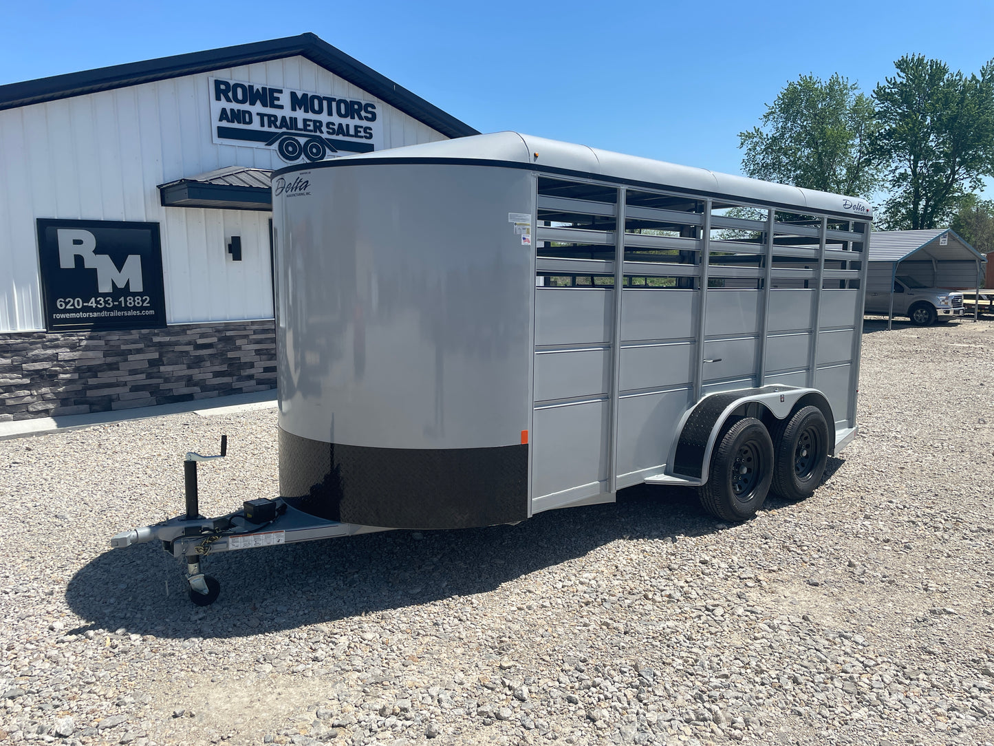 2026 Delta 16' 500 ES Stock Trailer