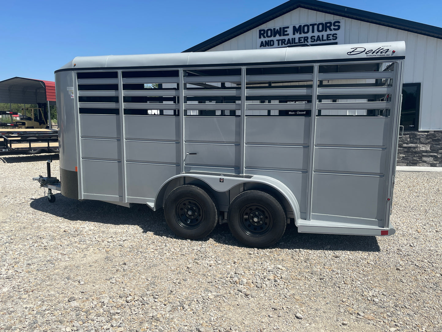 2026 Delta 16' 500 ES Stock Trailer