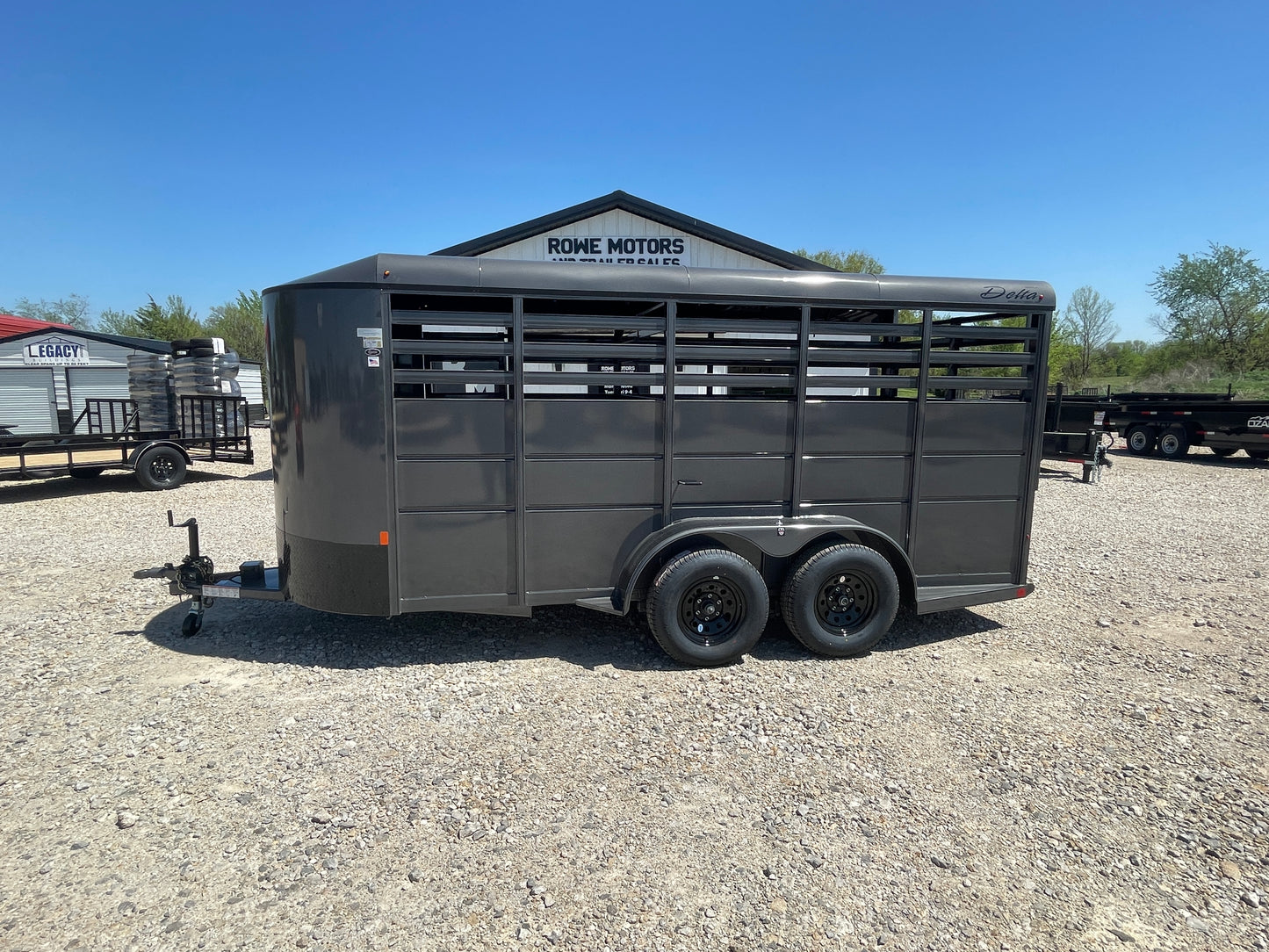 2026 Delta 16' 500 ES Stock Trailer