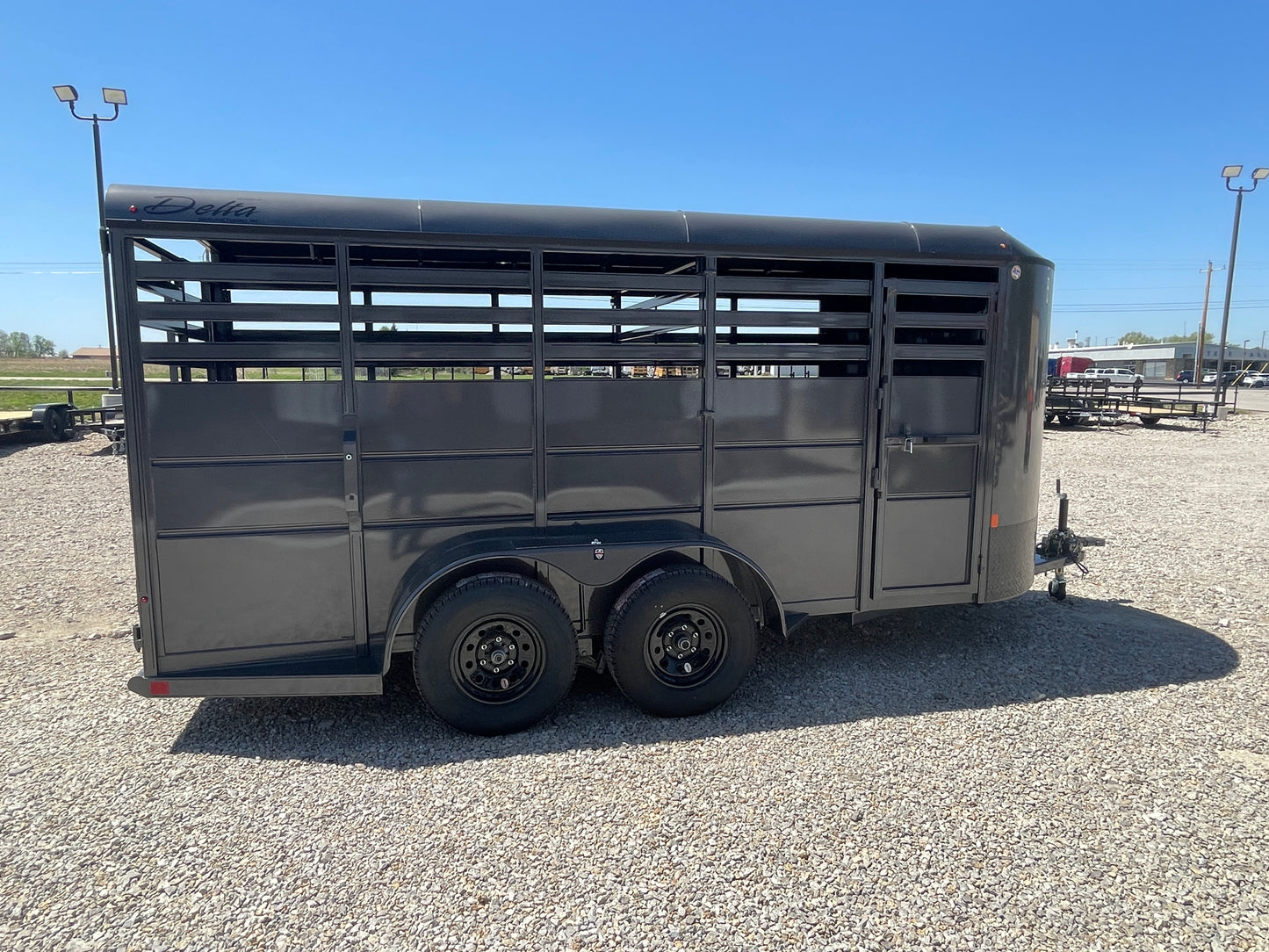 2026 Delta 16' 500 ES Stock Trailer