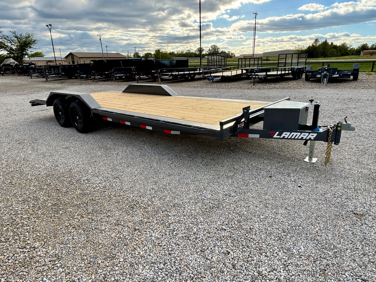 2027 Lamar 102" x 22' 10K Buggy Hauler Car Trailer