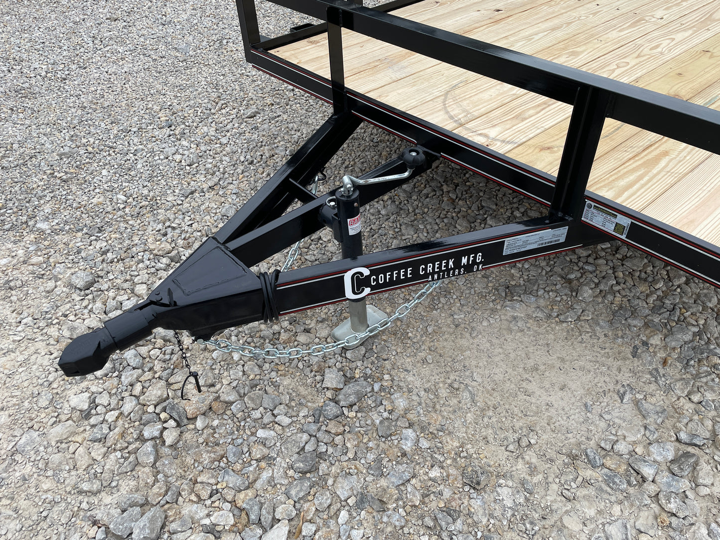 2025 Coffee Creek 77" x 10' Utility Trailer