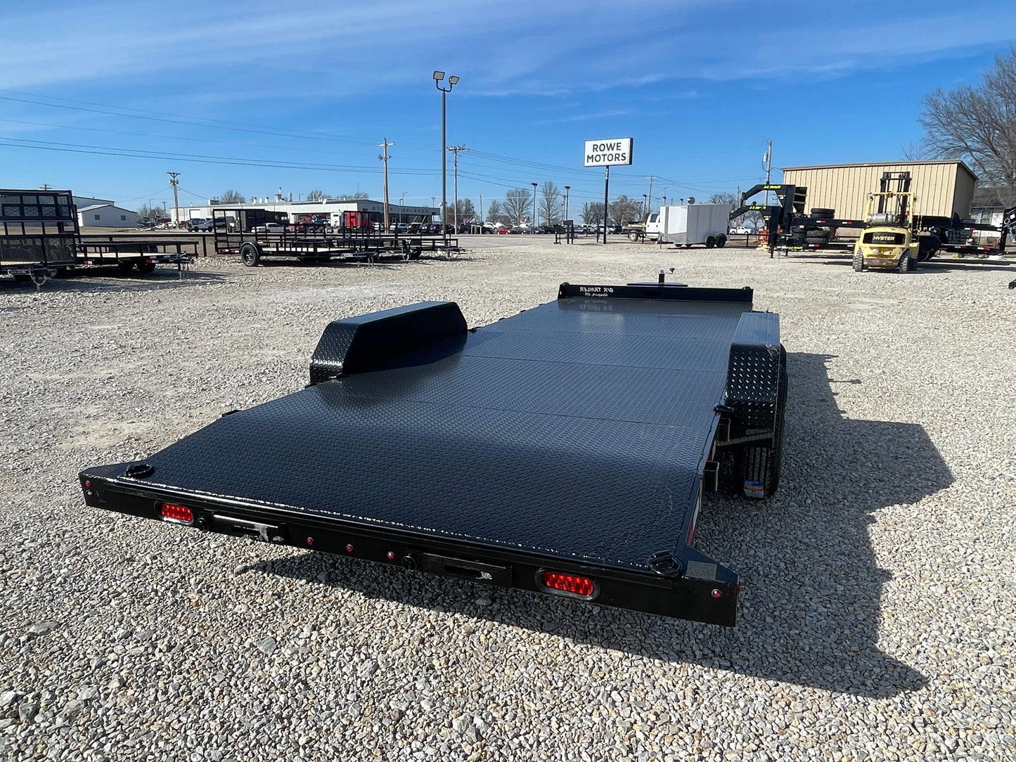2025 B/R 20' 10K Steel Deck Car Trailer