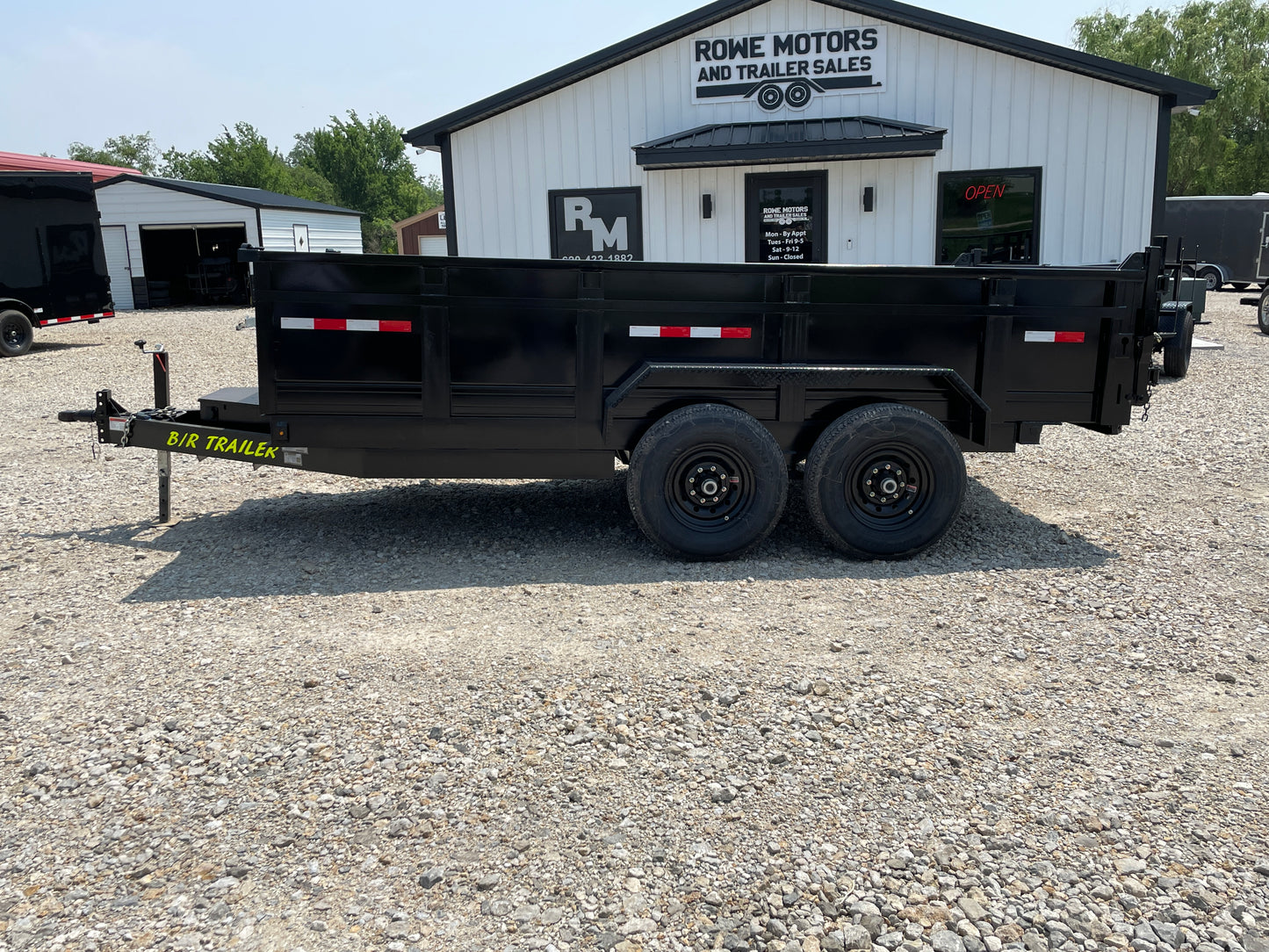 2024 B/R 14' 14K Dump Trailer