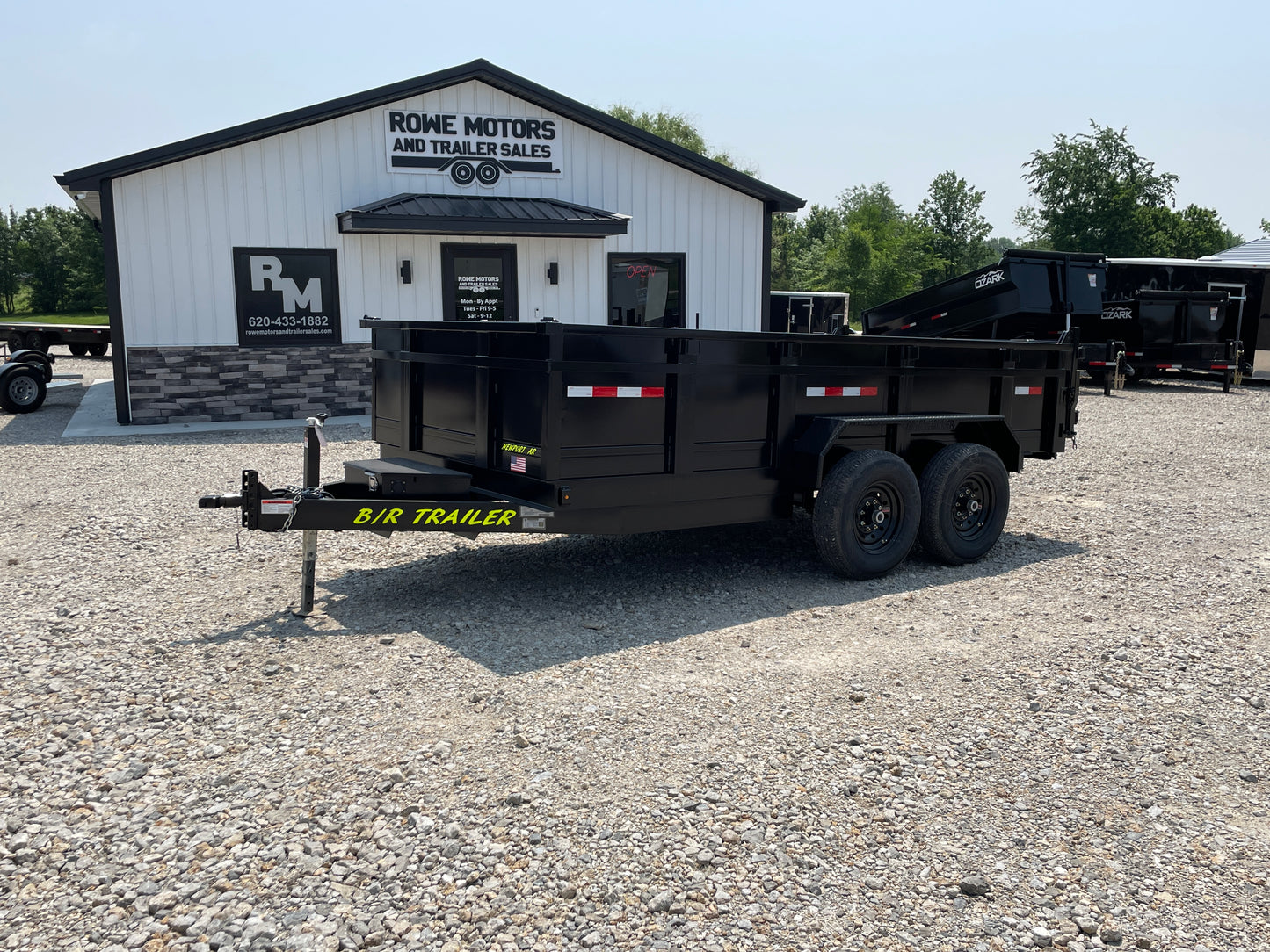 2024 B/R 14' 14K Dump Trailer