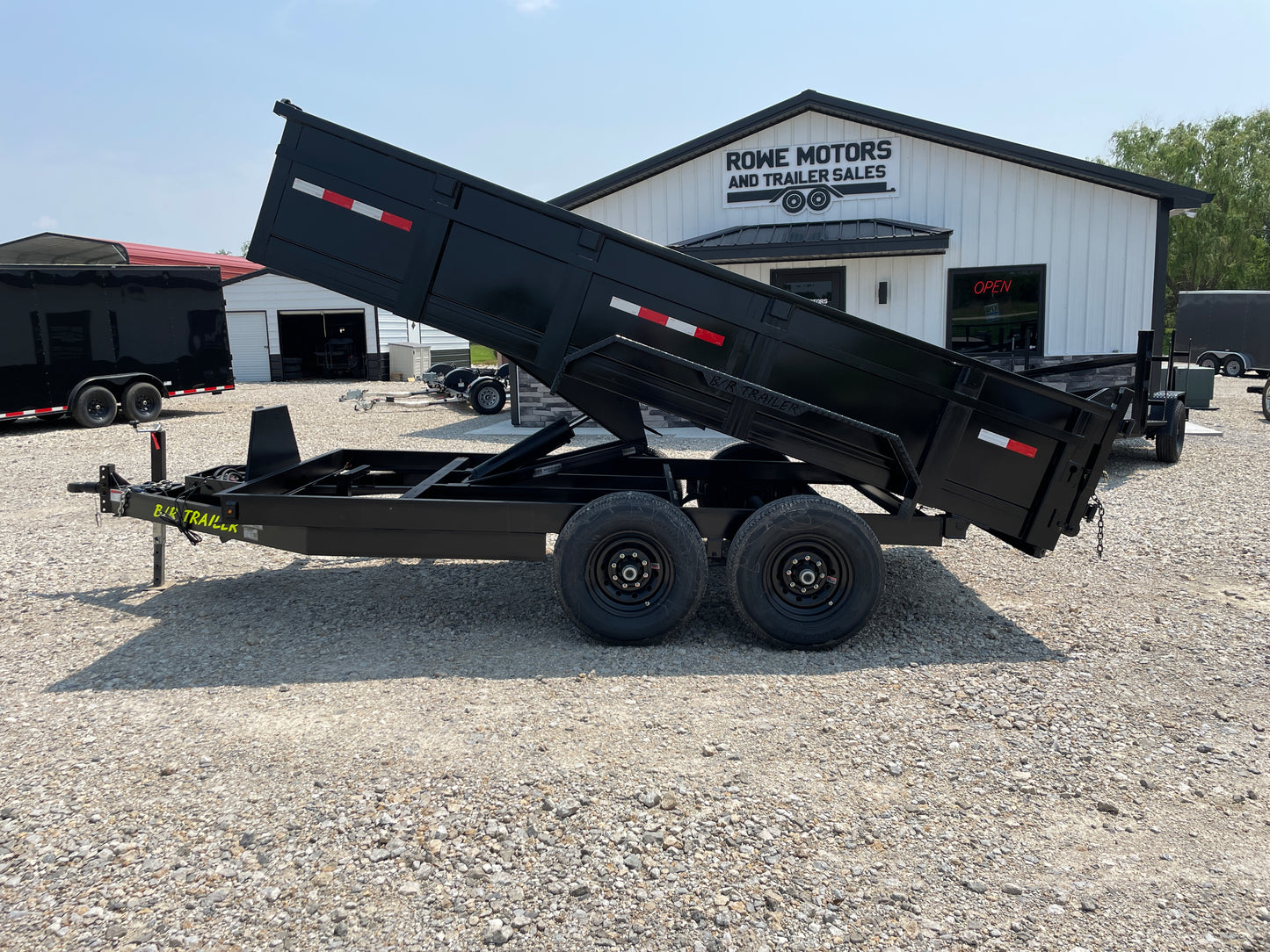 2024 B/R 14' 14K Dump Trailer