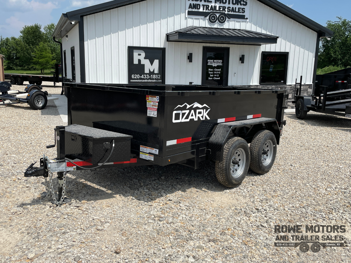 2025 Ozark 10' 7k Mini Dump Trailer