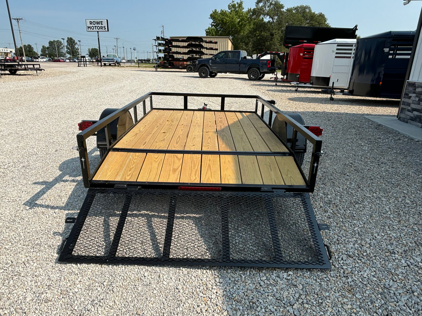 2024 BULLDOG 6X10 UTILITY TRAILER WITH DOVETAIL RAMP