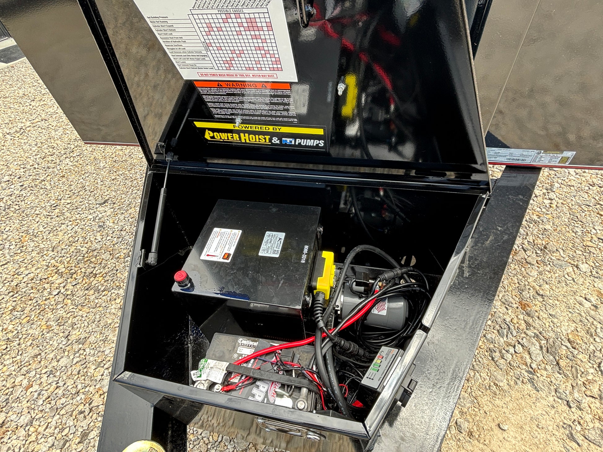 2024 14 14K DUMP TRAILER BATTERY