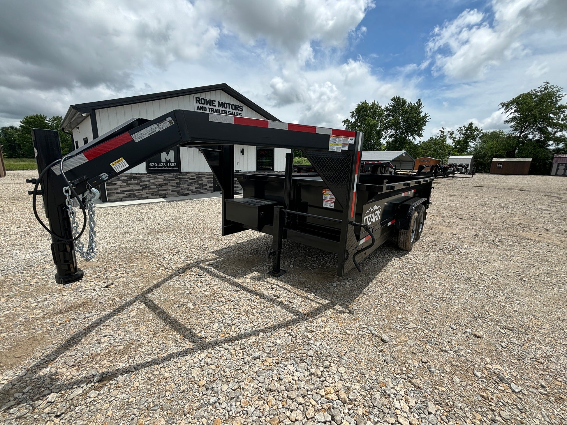 2024 14 14K GOOSENECK TILT TRAILER COUPLER
