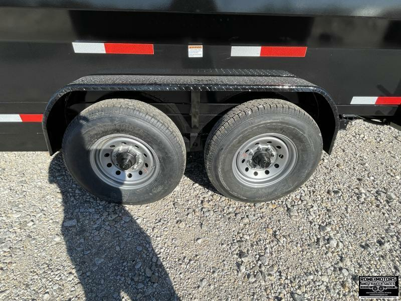 2024 14 16K DUMP TRAILER WITH 3 SIDES DUAL WHEEL