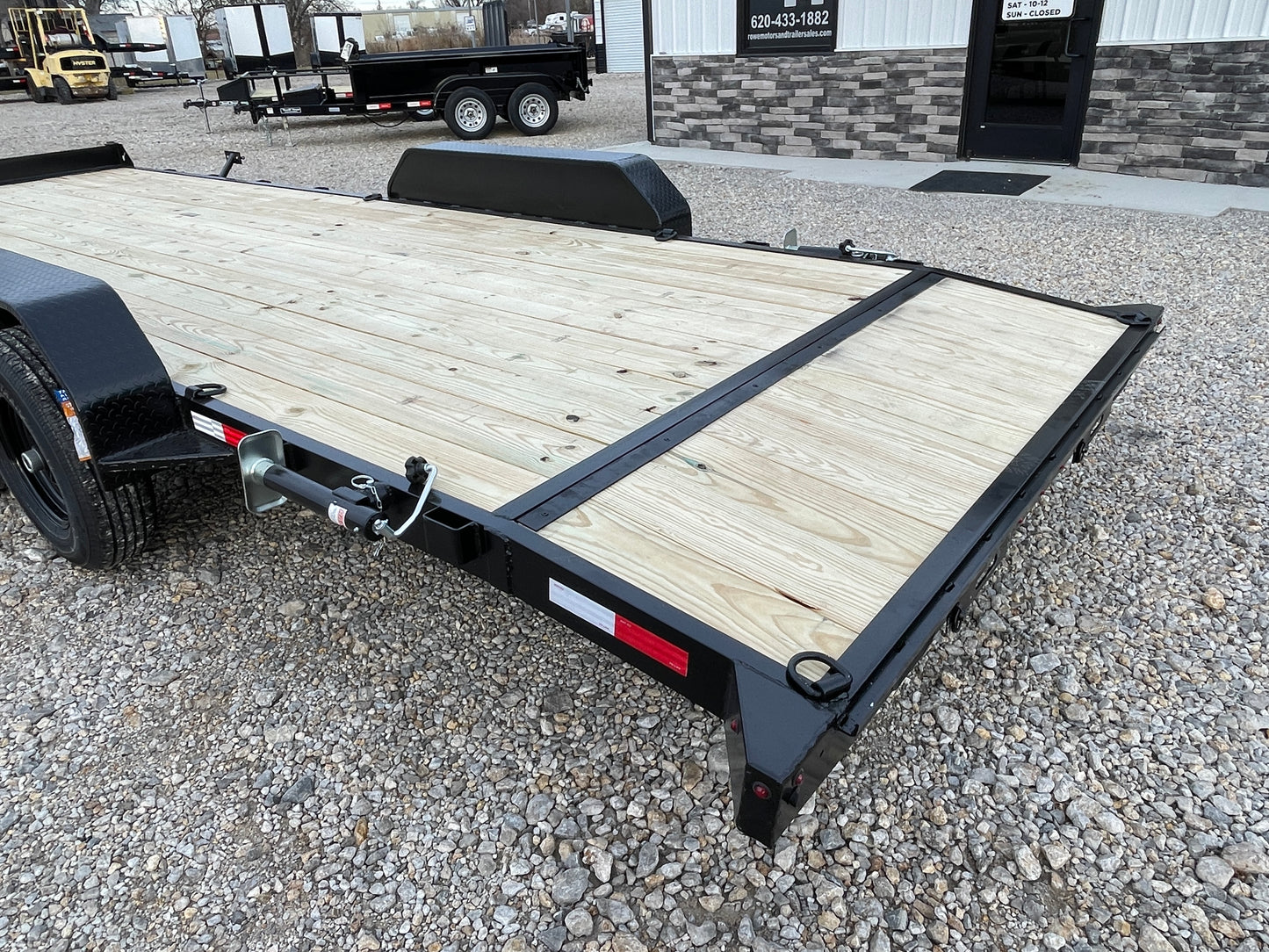 2024 B/R 22' 10K Car Trailer