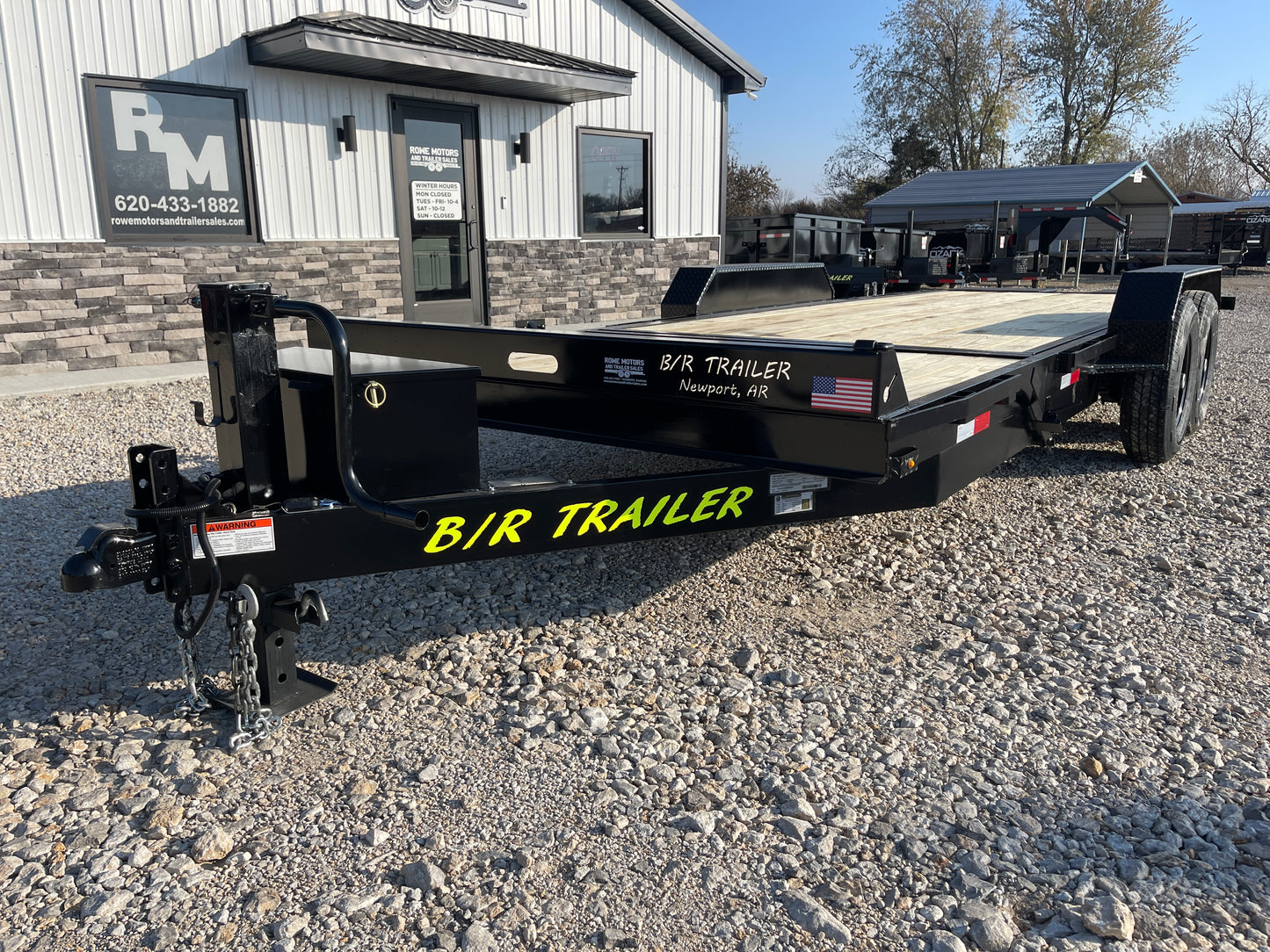 2024 B/R 23' 14K Tilt Trailer