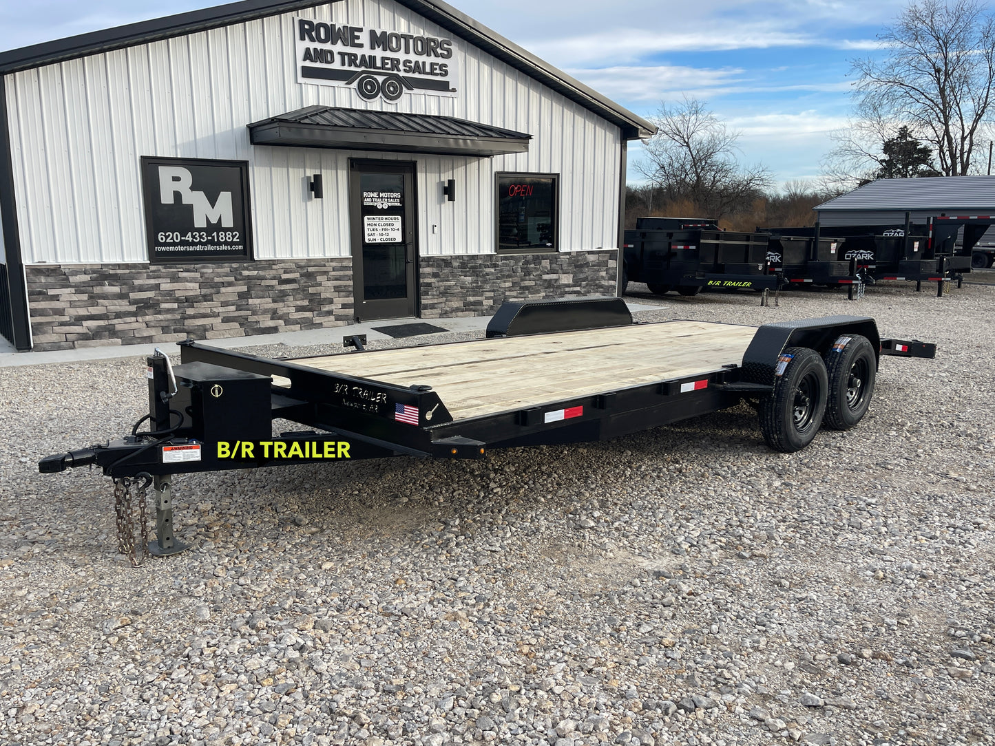 2024 B/R 20' 10K Car / Equipment Trailer