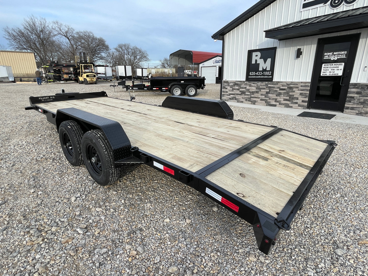 2024 B/R 20' 10K Car / Equipment Trailer