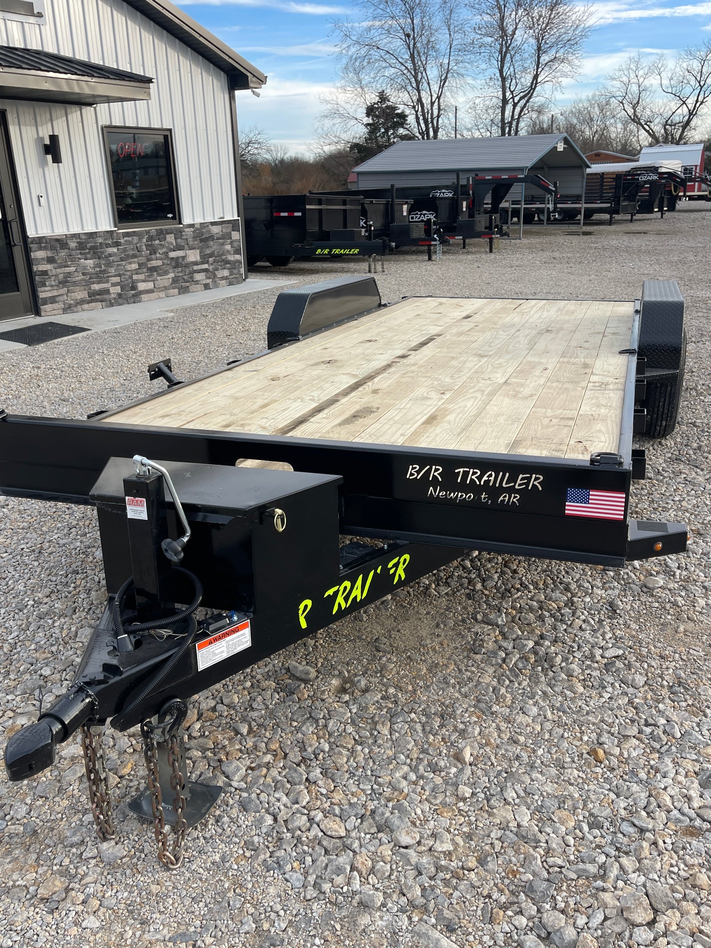 2024 B/R 20' 10K Car / Equipment Trailer