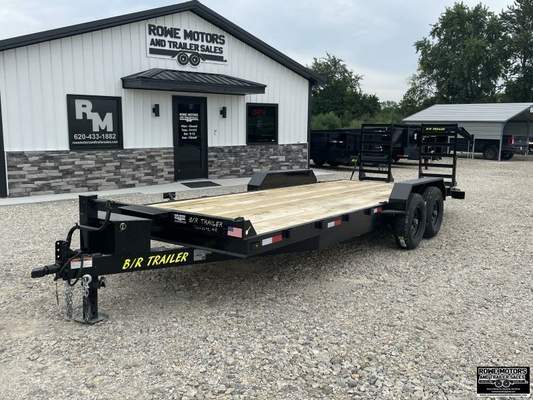 2024 B/R 20' 14K Equipment Trailer