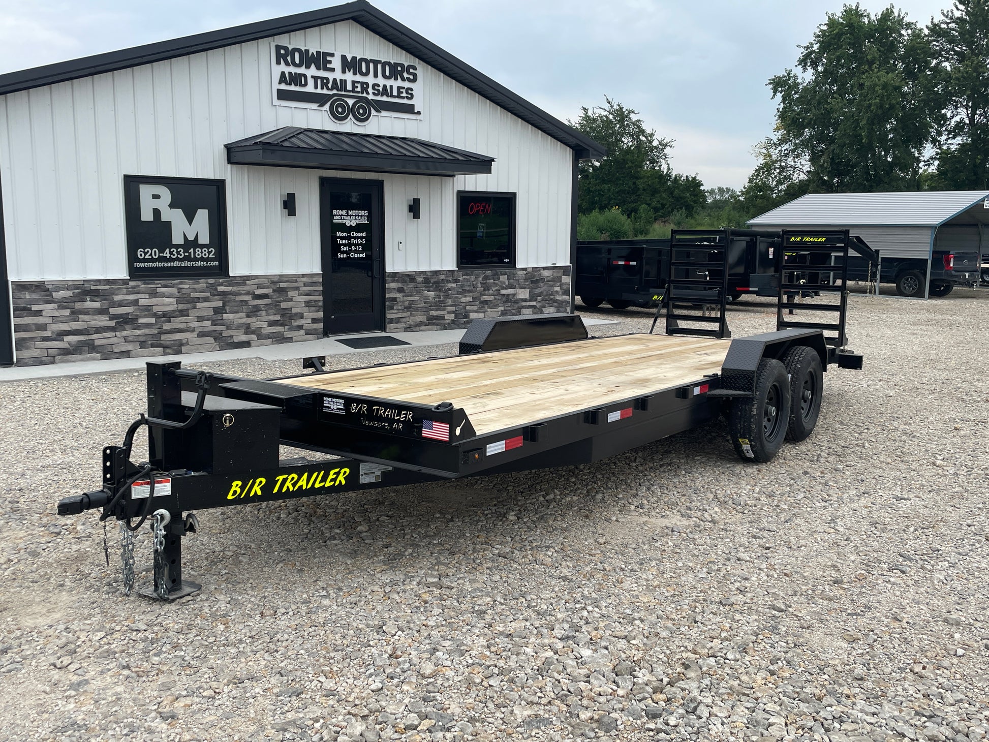 2024 B R 24 14K EQUIPMENT TRAILER