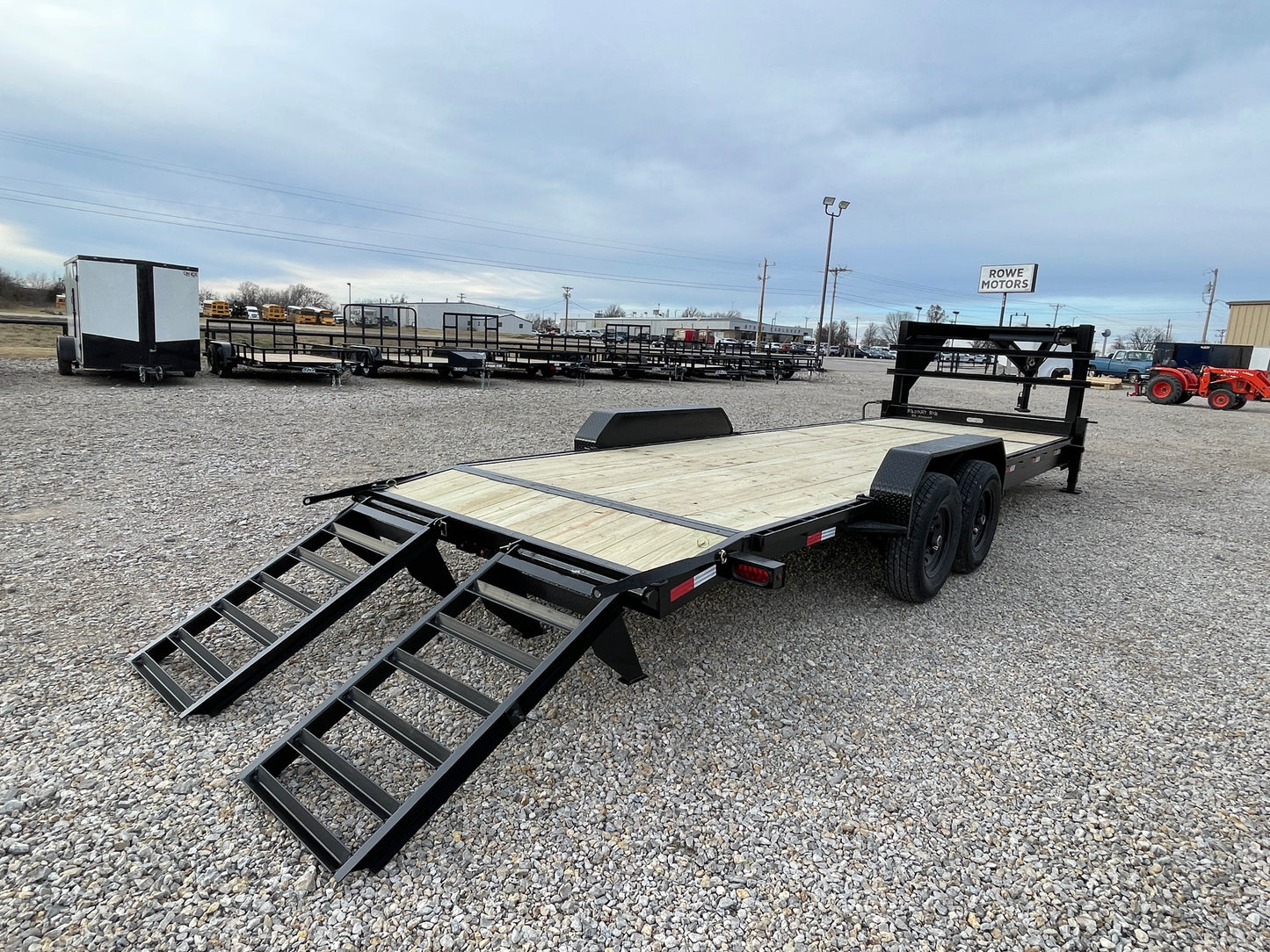 2024 B/R 24' 14K Gooseneck Equipment Trailer