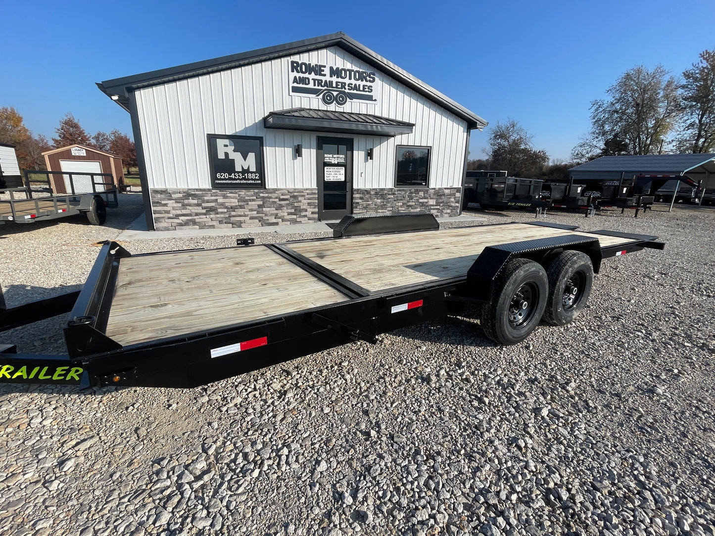 2024 B/R 23' 14K Tilt Trailer