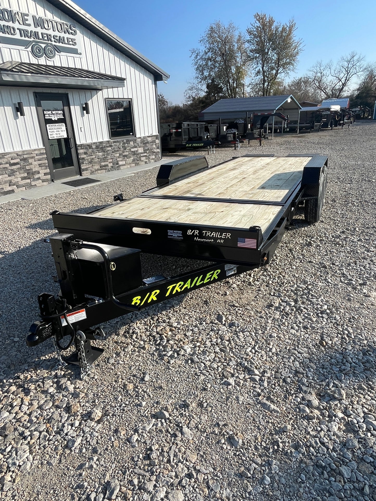 2024 B/R 23' 14K Tilt Trailer