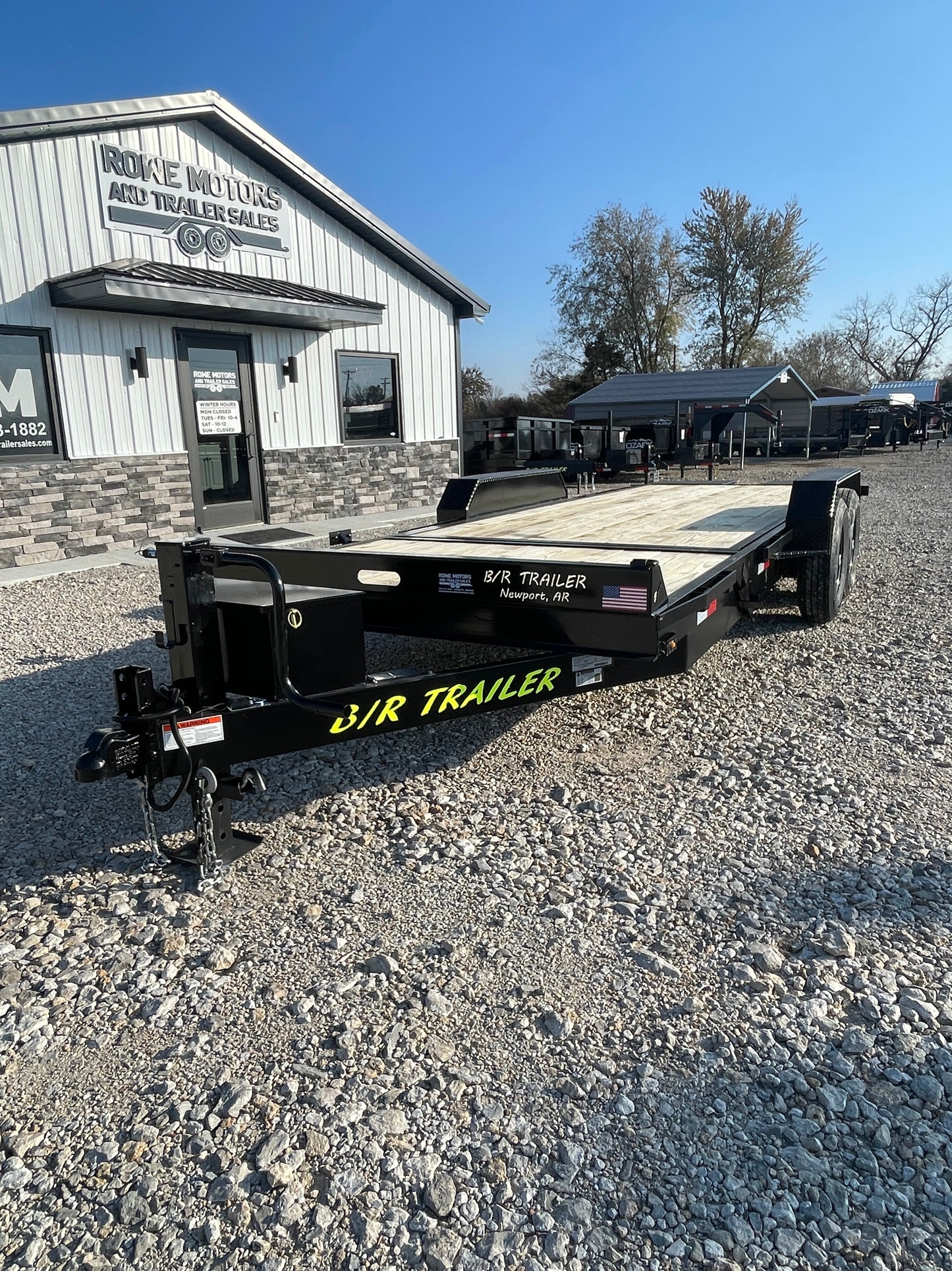 2024 B/R 23' 14K Tilt Trailer