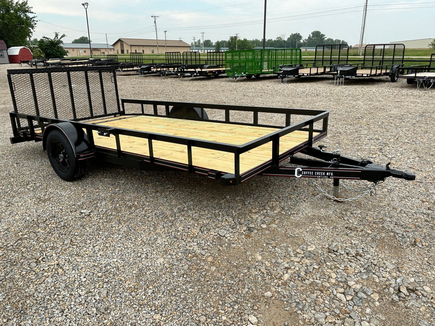 2024 Coffee Creek 83" x 14' Utility Trailer with Dovetail